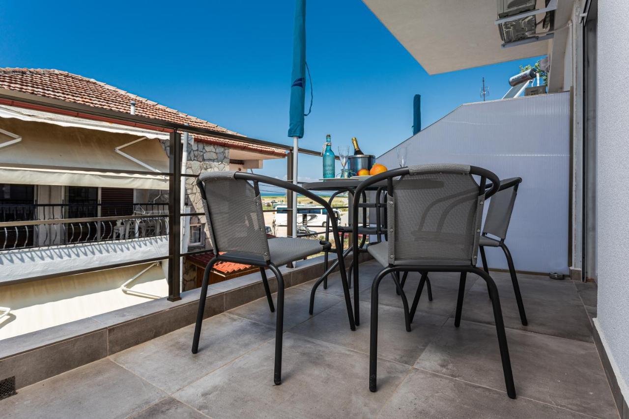 Halkidiki Beach Apartments 2 Nea Kalikratia Vergia Beach Nea Kallikrateia エクステリア 写真