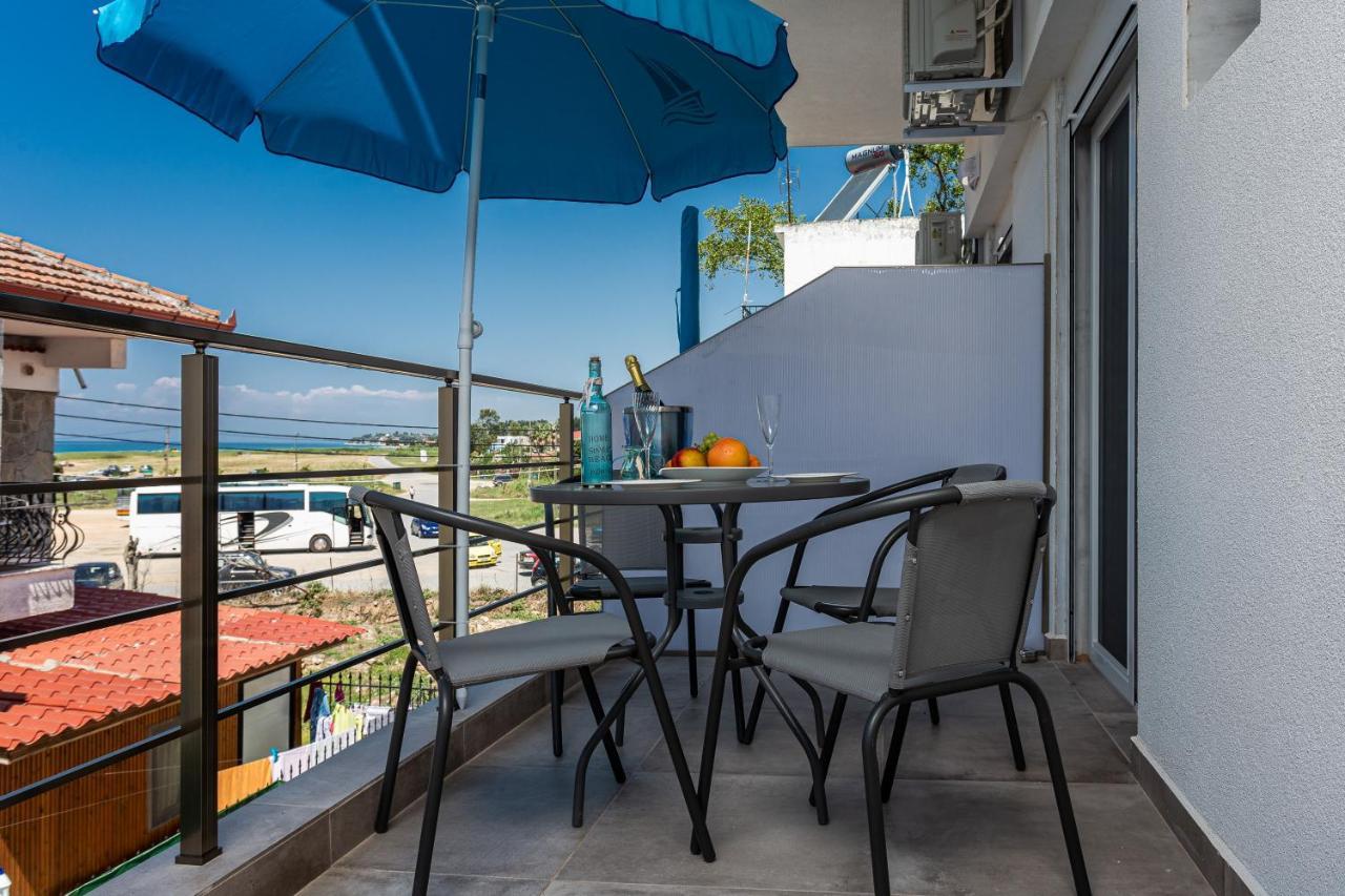 Halkidiki Beach Apartments 2 Nea Kalikratia Vergia Beach Nea Kallikrateia エクステリア 写真