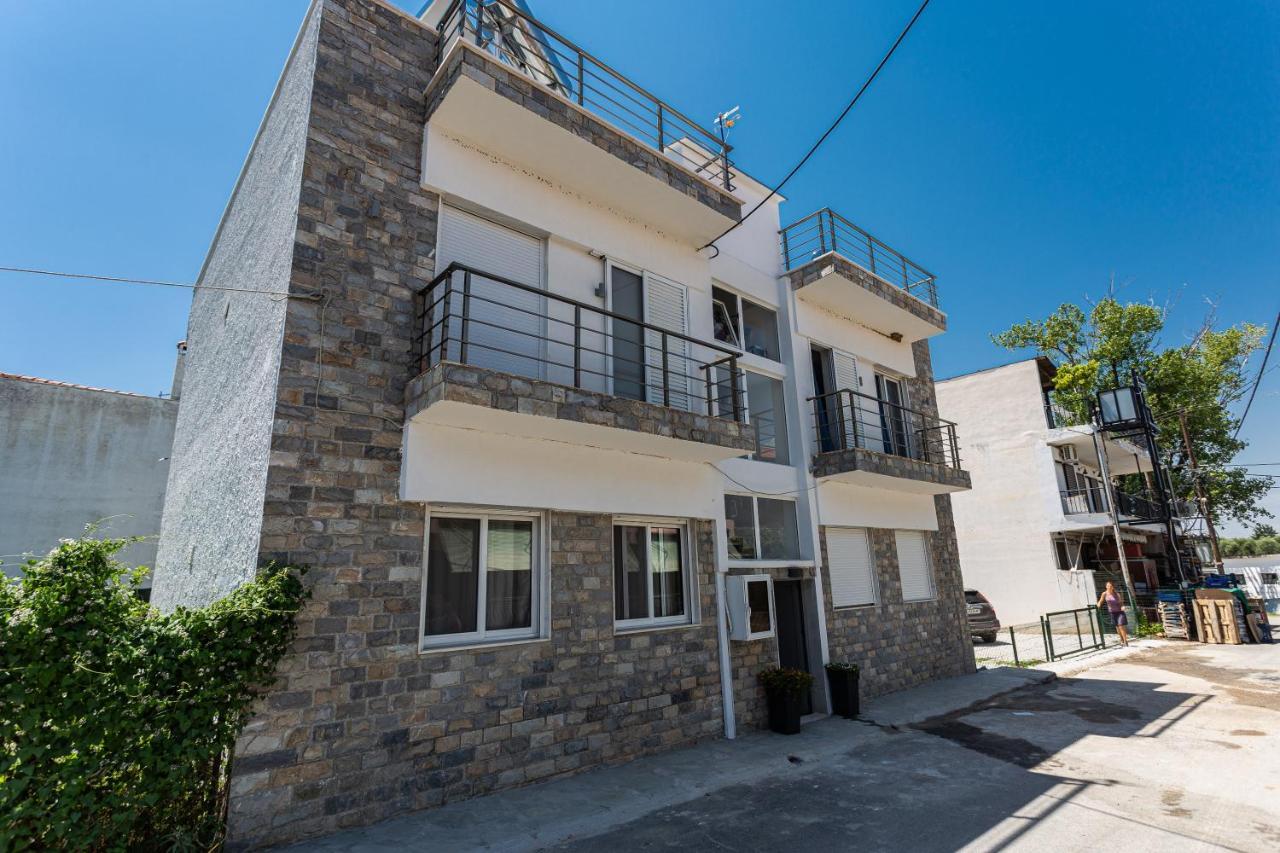 Halkidiki Beach Apartments 2 Nea Kalikratia Vergia Beach Nea Kallikrateia エクステリア 写真