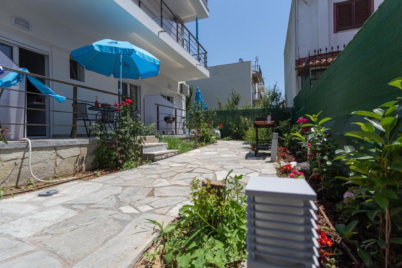 Halkidiki Beach Apartments 2 Nea Kalikratia Vergia Beach Nea Kallikrateia エクステリア 写真