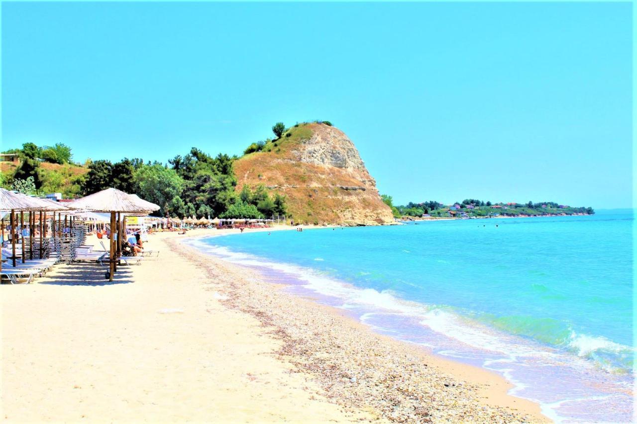 Halkidiki Beach Apartments 2 Nea Kalikratia Vergia Beach Nea Kallikrateia エクステリア 写真