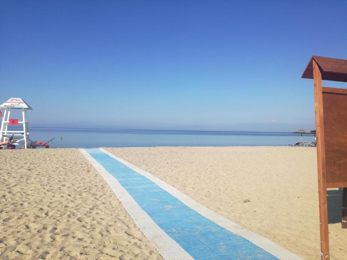 Halkidiki Beach Apartments 2 Nea Kalikratia Vergia Beach Nea Kallikrateia エクステリア 写真